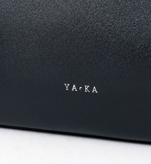 ABAHOUSE「【YArKA/ヤーカ】real leather one shoulder tuc」|ショルダー・メッセンジャー|