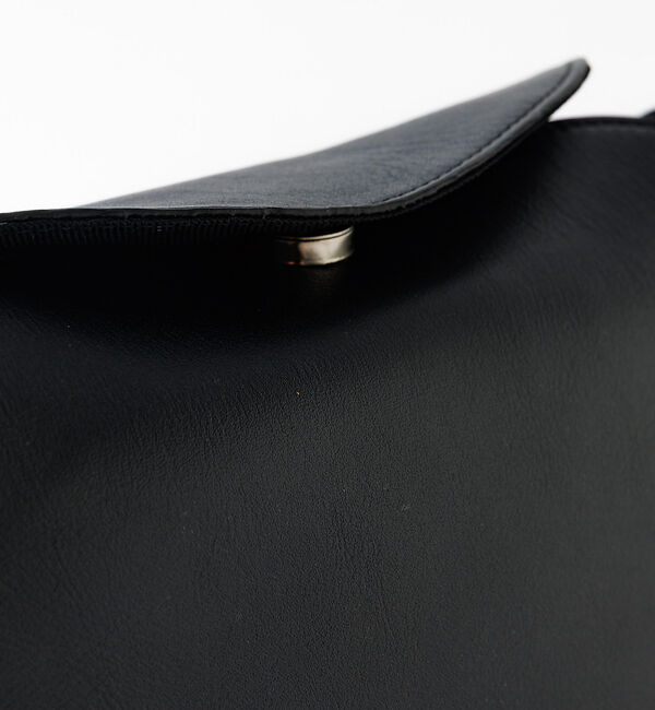 ABAHOUSE「【YArKA/ヤーカ】real leather one shoulder tuc」|ショルダー・メッセンジャー|