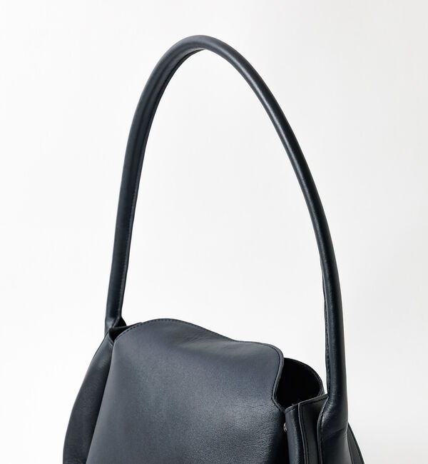 ABAHOUSE「【YArKA/ヤーカ】real leather one shoulder tuc」|ショルダー・メッセンジャー|