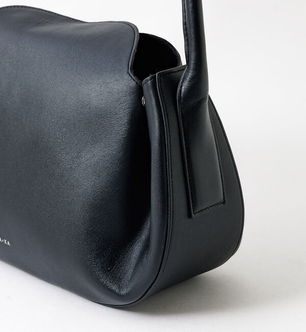 ABAHOUSE「【YArKA/ヤーカ】real leather one shoulder tuc」|ショルダー・メッセンジャー|