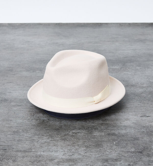 ABAHOUSE「【RUBEN/ルーベン】SOLID ALLUP FELT HAT/ソリッドアルプ」|その他|