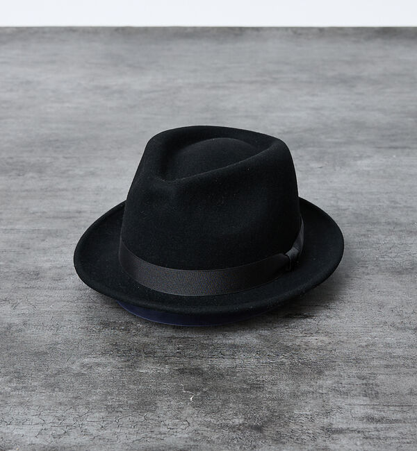 ABAHOUSE「【RUBEN/ルーベン】SOLID ALLUP FELT HAT/ソリッドアルプ」|その他|