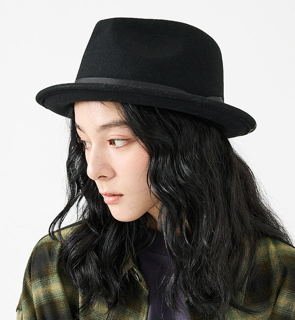 ABAHOUSE「【RUBEN/ルーベン】SOLID ALLUP FELT HAT/ソリッドアルプ」|その他|
