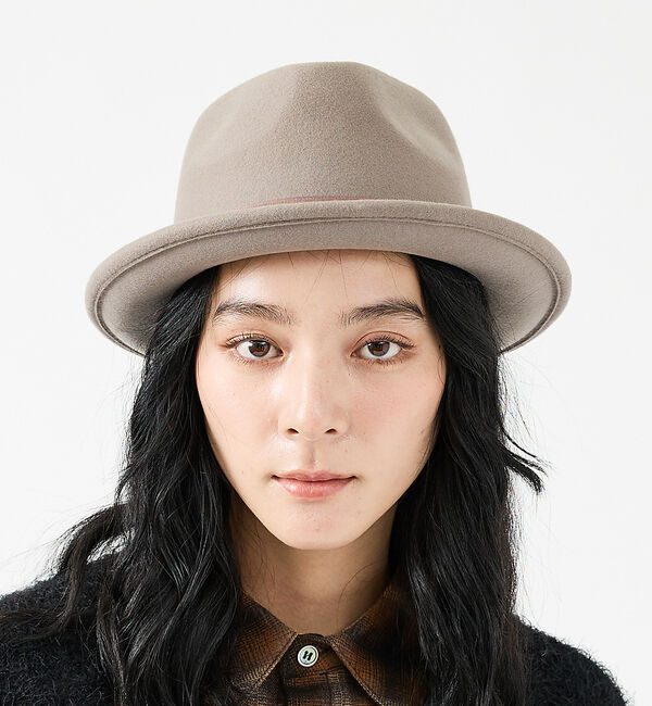 ABAHOUSE「【RUBEN/ルーベン】SOLID ALLUP FELT HAT/ソリッドアルプ」|その他|