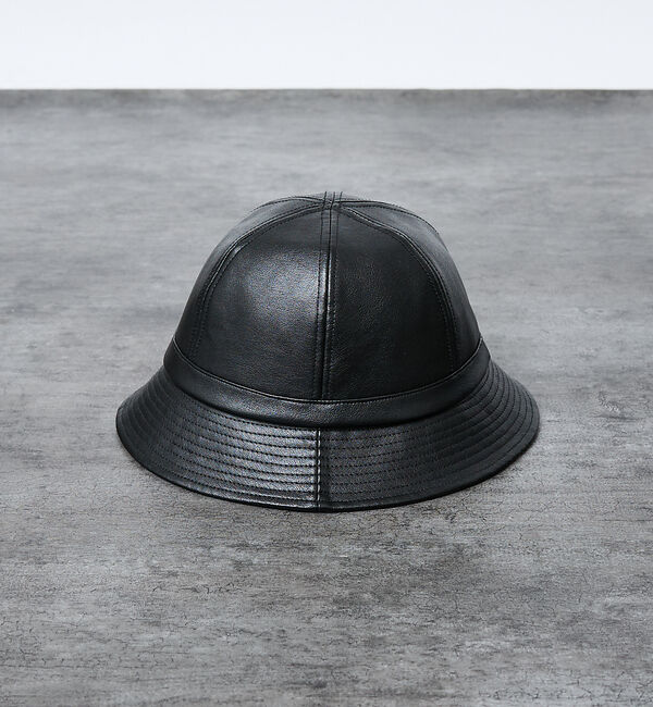 ABAHOUSE「【RUBEN/ルーベン】FAKE LEATHER METRO HAT/フェイクレ」|その他|