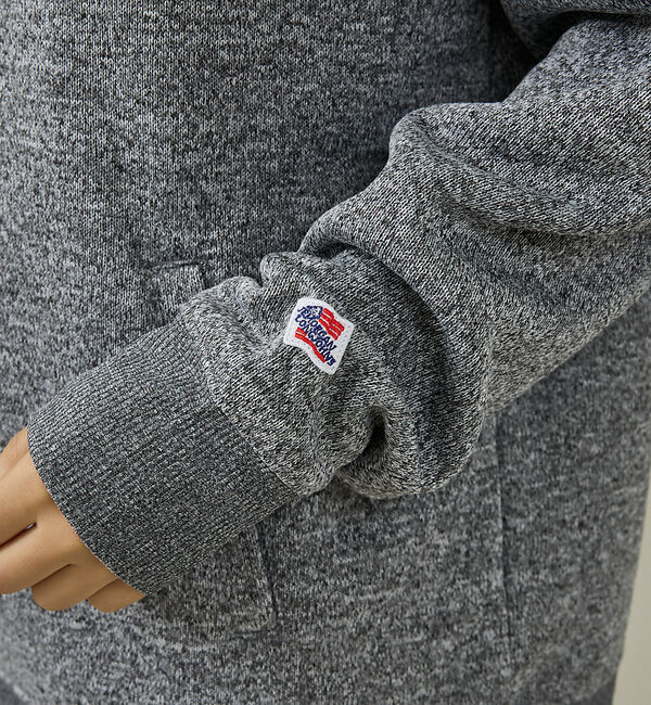 ABAHOUSE「【JEMORGAN /ジェーイーモーガン】ニットフリースクルーネックトレーナー/」|スウェット・ジャージ|