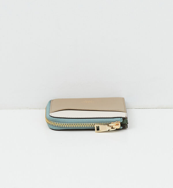 LOWELL things「Reles/L字配色ミニウォレット」|財布|