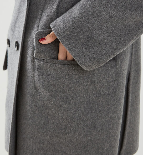 The Store by C' 「【COCUCA】ダブルフェイスPコート」|ピーコート|