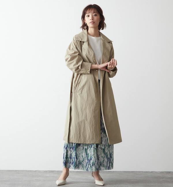 Liesse「ルーズトレンチコート」|トレンチコート|ライトベージュ