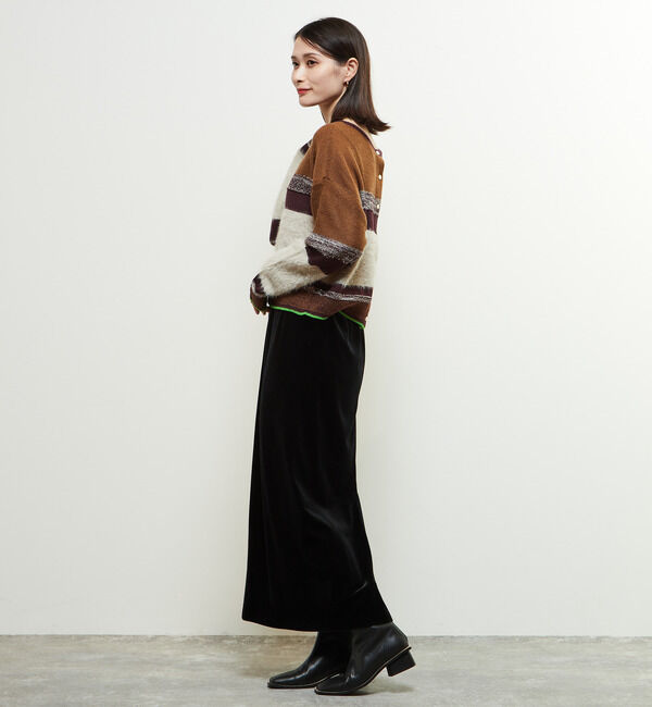 Soffitto「ミックスボーダー2WAYニット」|ニット・セーター|