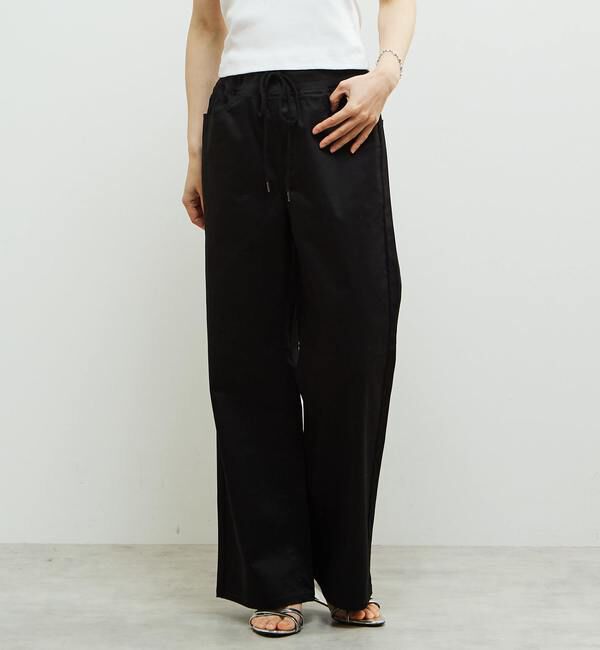 Soffitto「綿サテンストレッチイージーパンツ」|その他|