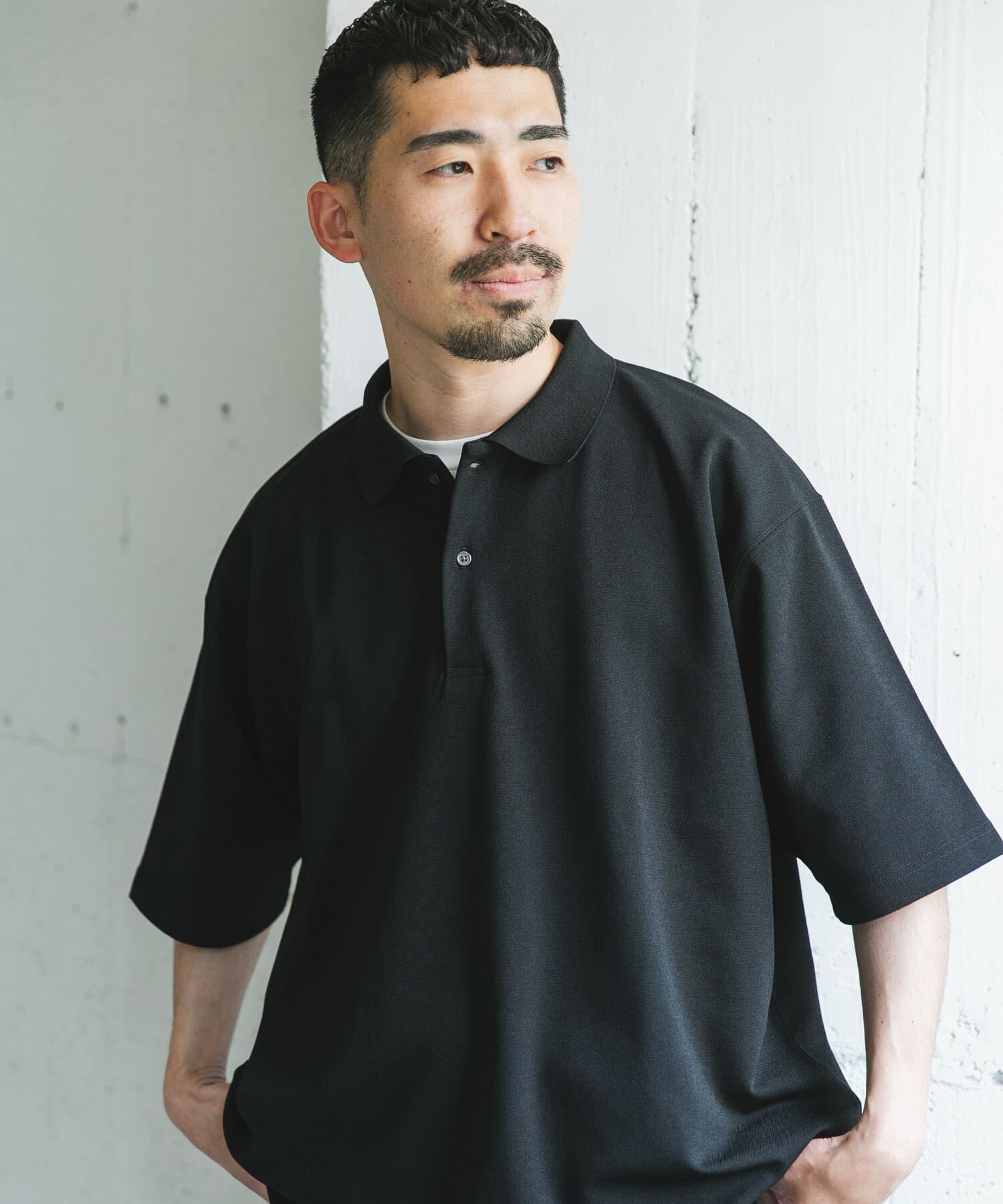 URBAN RESEARCH DOORS「『XLｻｲｽﾞ/WEB限定』『吸水速乾/接触冷感/ｲｰｼﾞｰｹｱ』ｸｲｯｸﾄ  」|ポロシャツ|