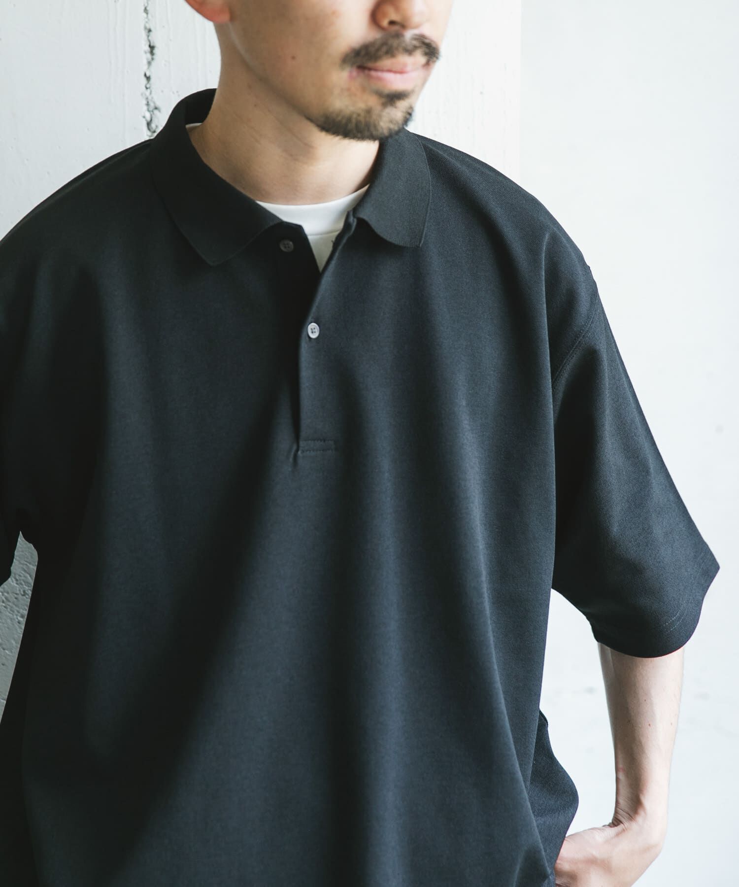 URBAN RESEARCH DOORS「『XLｻｲｽﾞ/WEB限定』『吸水速乾/接触冷感/ｲｰｼﾞｰｹｱ』ｸｲｯｸﾄ  」|ポロシャツ|