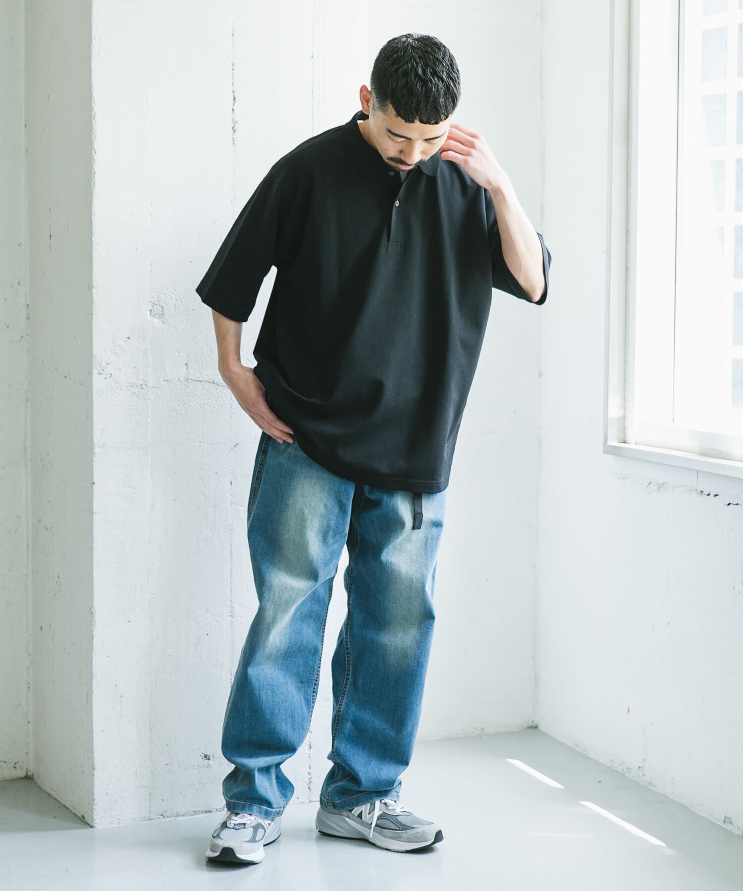 URBAN RESEARCH DOORS「『XLｻｲｽﾞ/WEB限定』『吸水速乾/接触冷感/ｲｰｼﾞｰｹｱ』ｸｲｯｸﾄ  」|ポロシャツ|