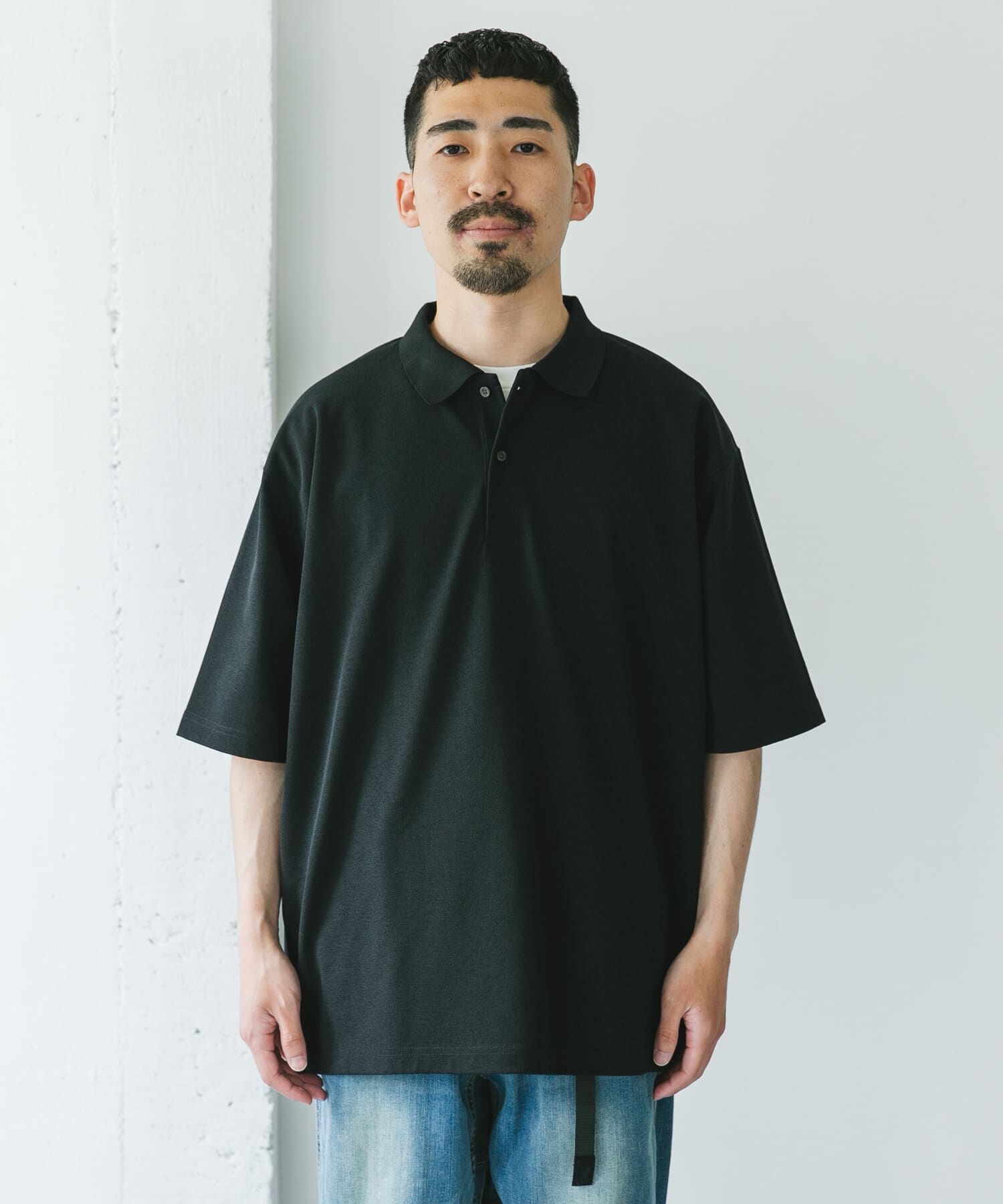 URBAN RESEARCH DOORS「『XLｻｲｽﾞ/WEB限定』『吸水速乾/接触冷感/ｲｰｼﾞｰｹｱ』ｸｲｯｸﾄ  」|ポロシャツ|