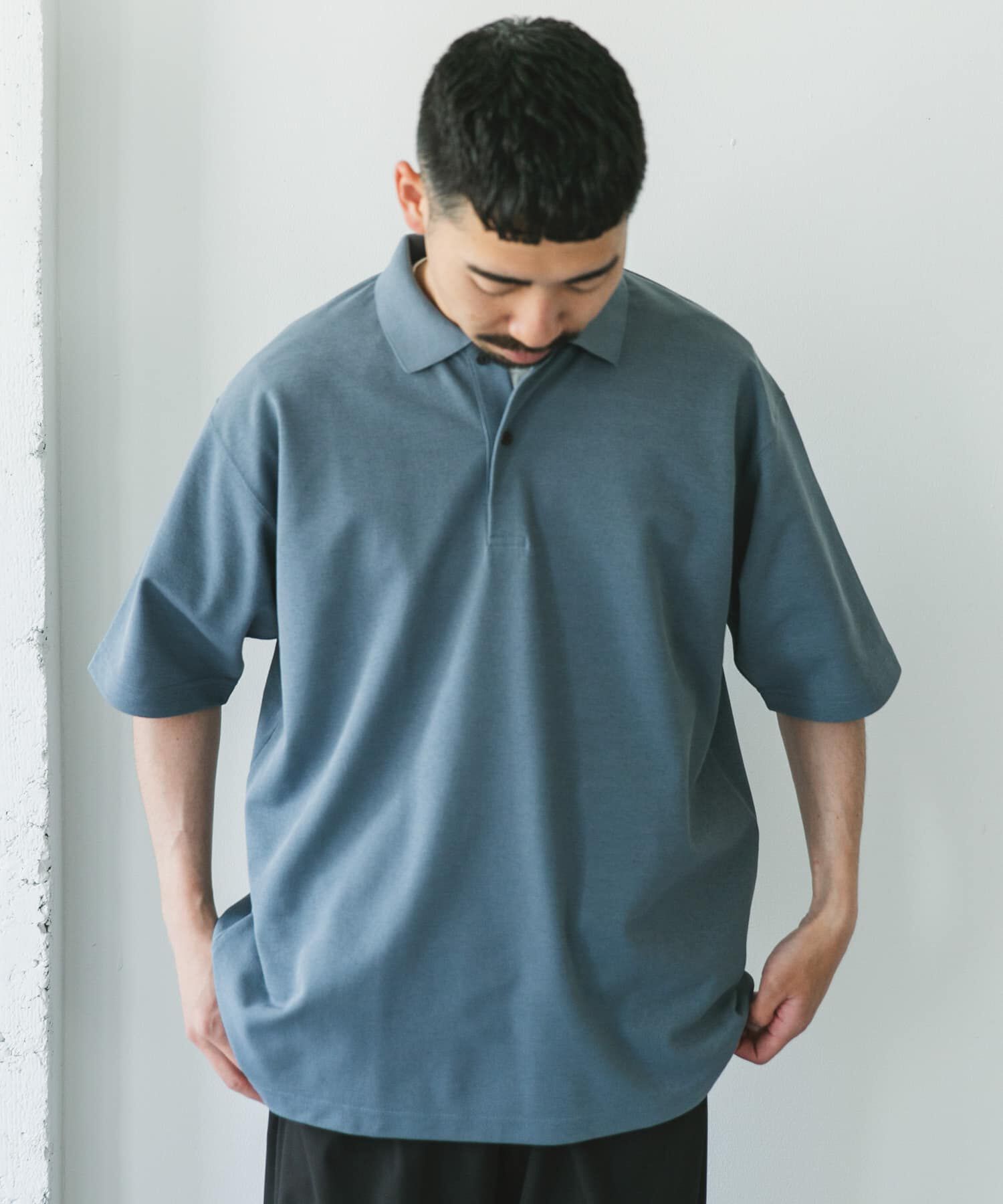 URBAN RESEARCH DOORS「『XLｻｲｽﾞ/WEB限定』『吸水速乾/接触冷感/ｲｰｼﾞｰｹｱ』ｸｲｯｸﾄ  」|ポロシャツ|