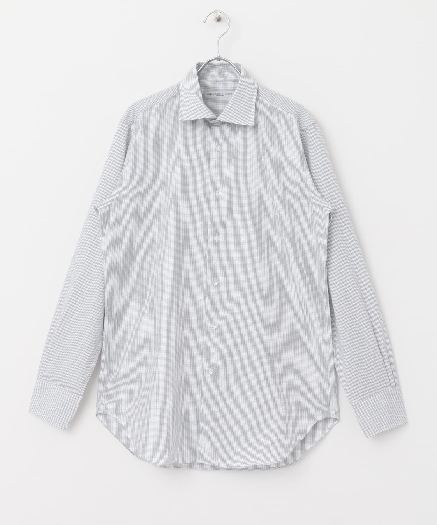 URBAN RESEARCH DOORS「『イージーケア』LIFE STYLE TAILOR　セミワイドグラフチェックシャツ」|シャツ・ブラウス|