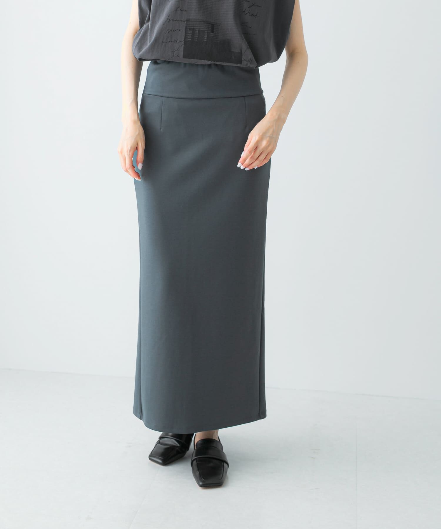 URBAN RESEARCH ROSSO「YENN　ADJUST SLIT SKIRT」|スカート|
