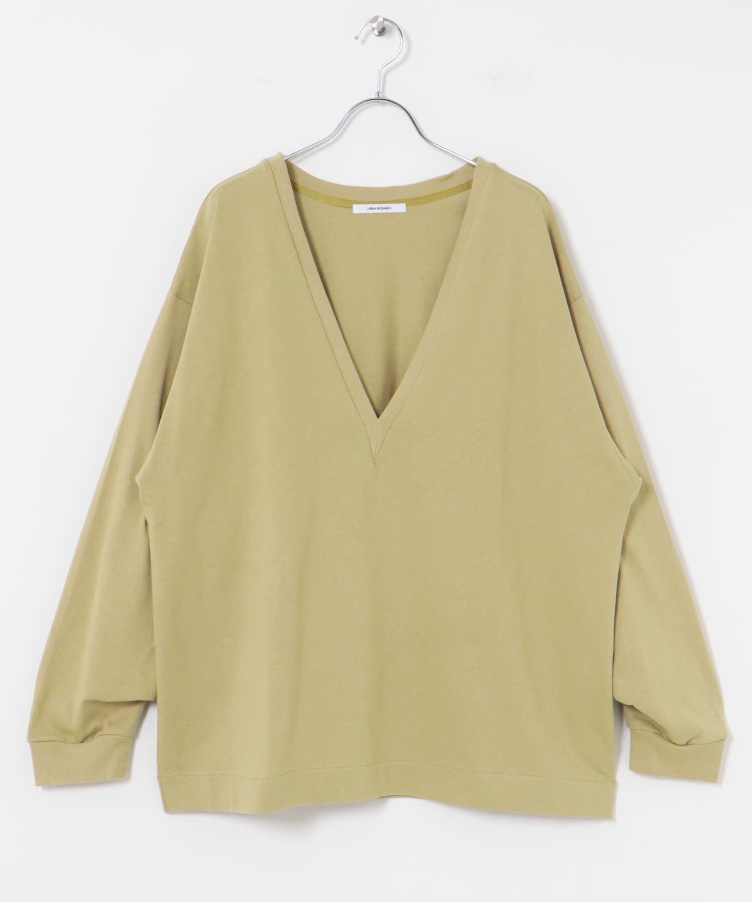 URBAN RESEARCH「『MADE IN JAPAN』深Vネックルーズカットソー」|Tシャツ・カットソー|