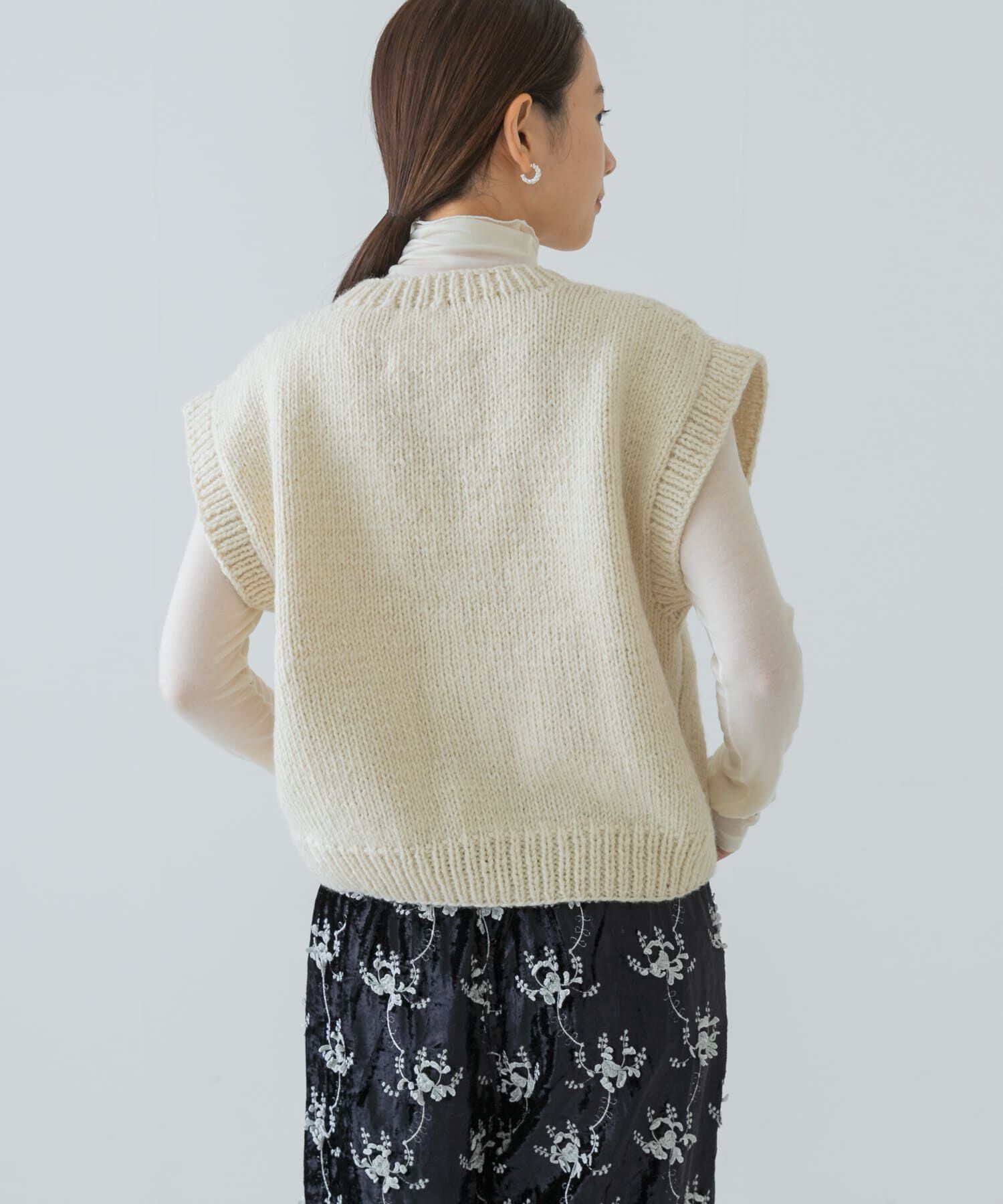 crinkle crinkle crinkle ニットベスト 別注』crinkle crinkle crinkle×UR NEPAL KNIT VEST（URBAN RESEARCH