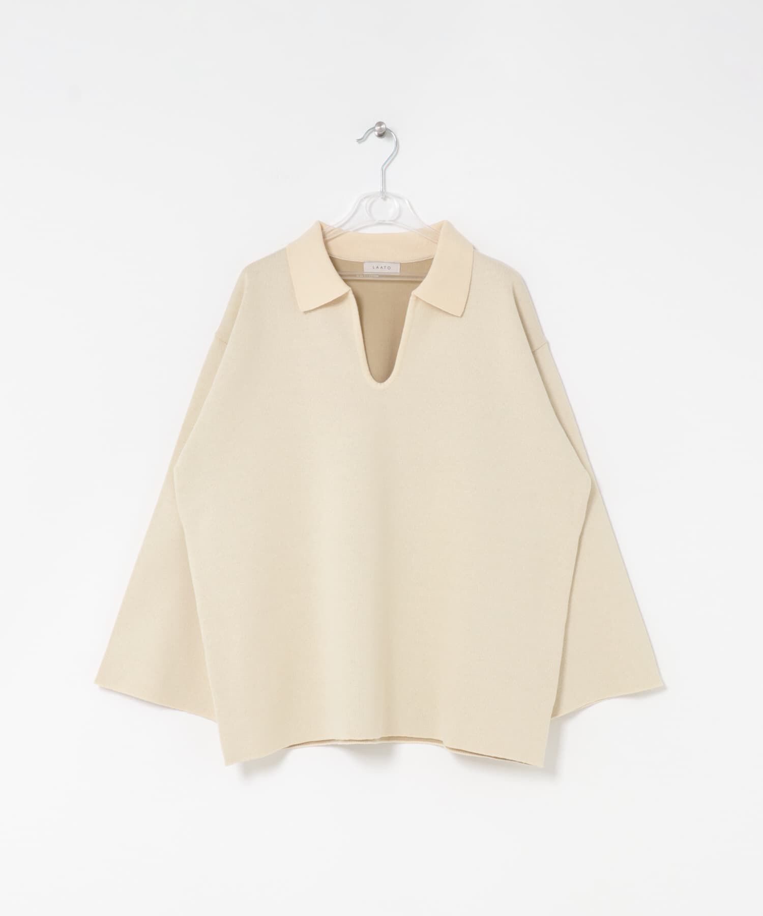 LAATO「sweat style polo knit」|ニット・セーター|