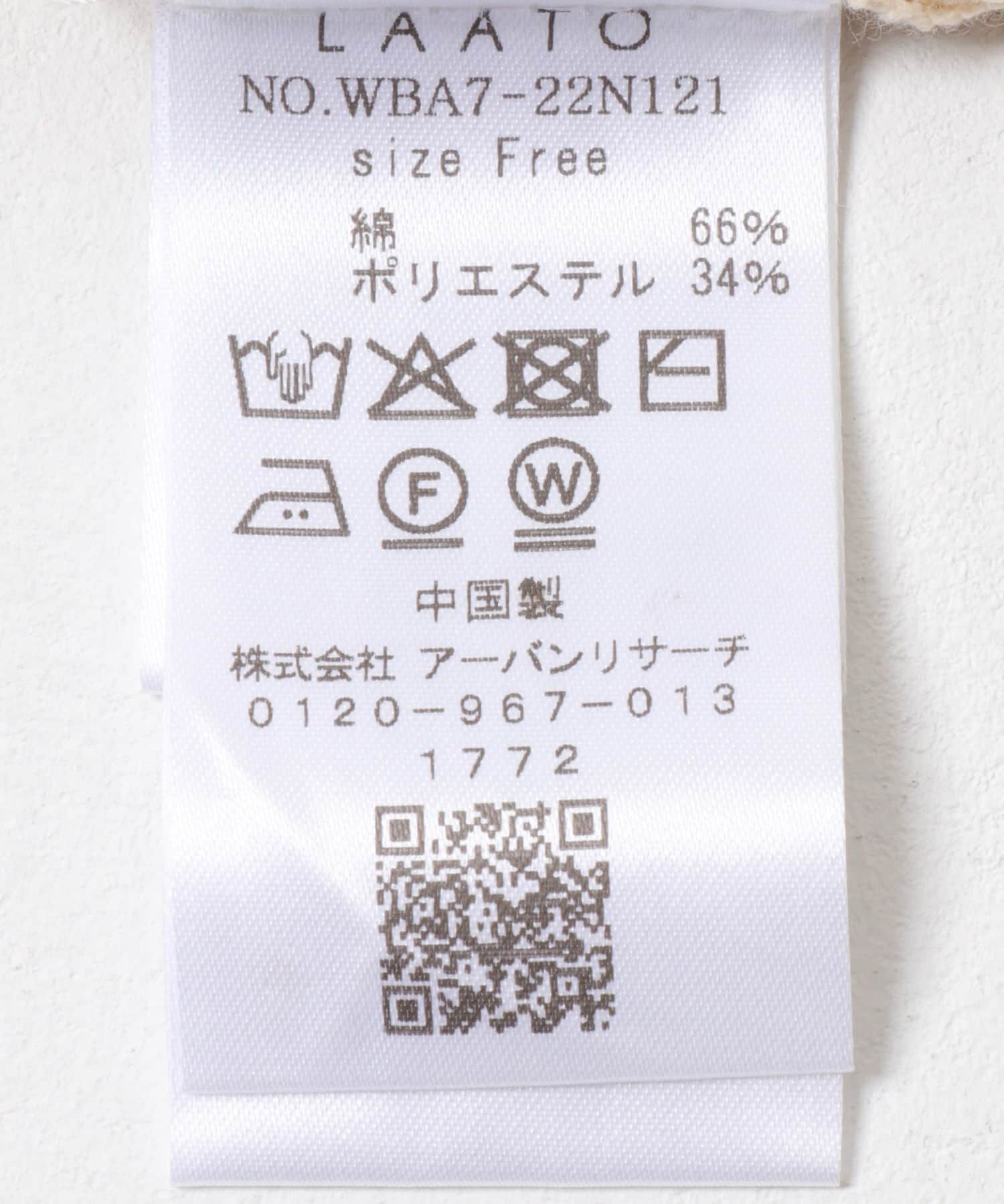 LAATO「sweat style polo knit」|ニット・セーター|