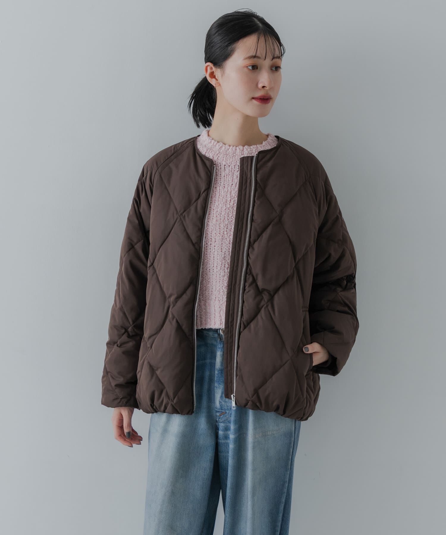 Sサイズ/WEB限定』コクーンキルティングダウン（URBAN RESEARCH