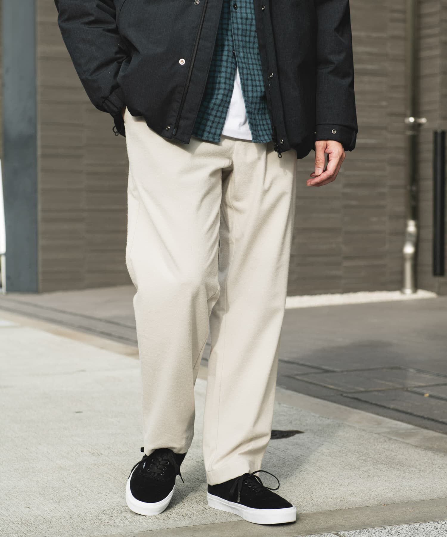 URBAN RESEARCH DOORS「起毛ウォームタッチイージートラウザー」|その他|