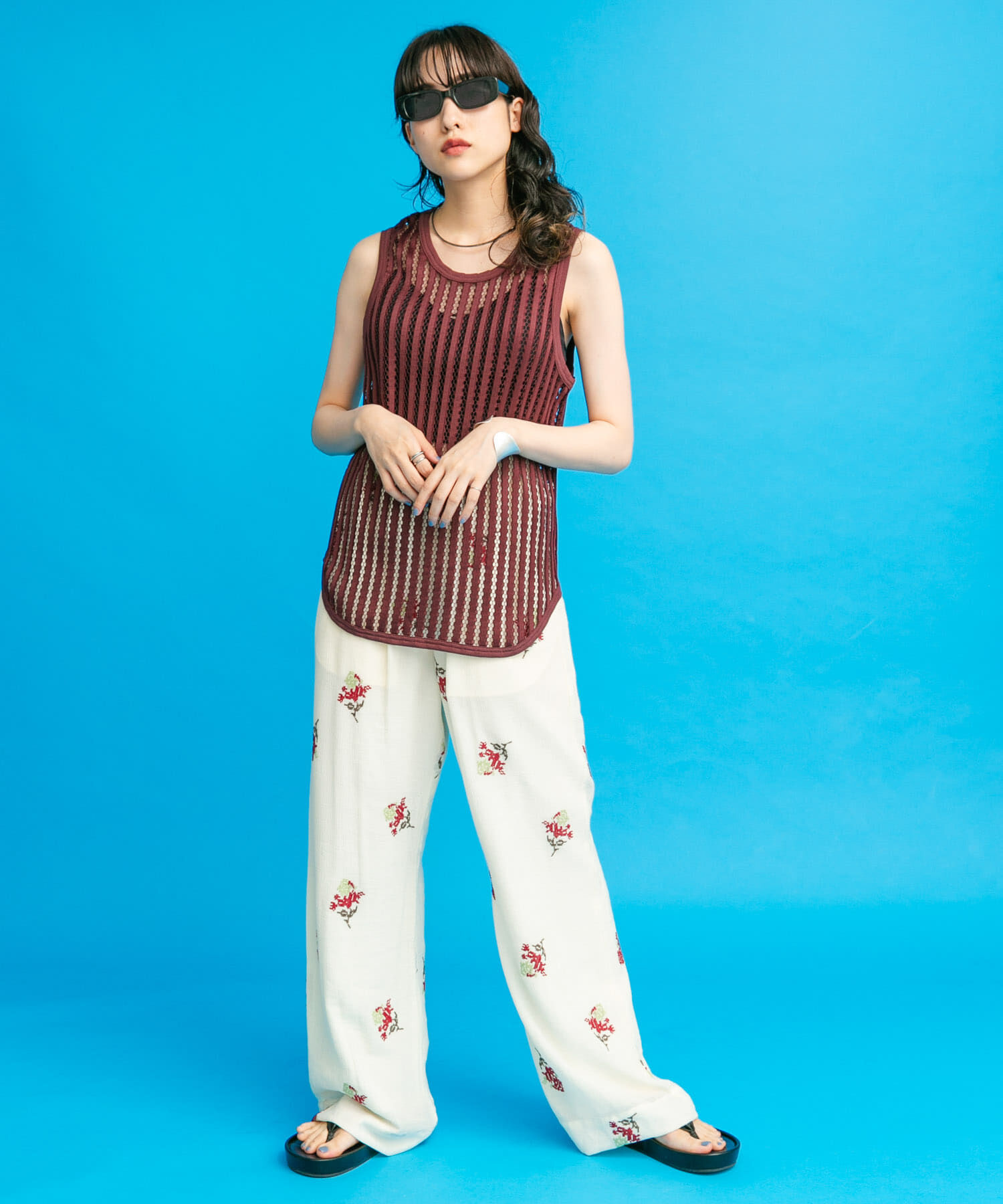  「エンブロイダリーイージーパンツ」|その他|