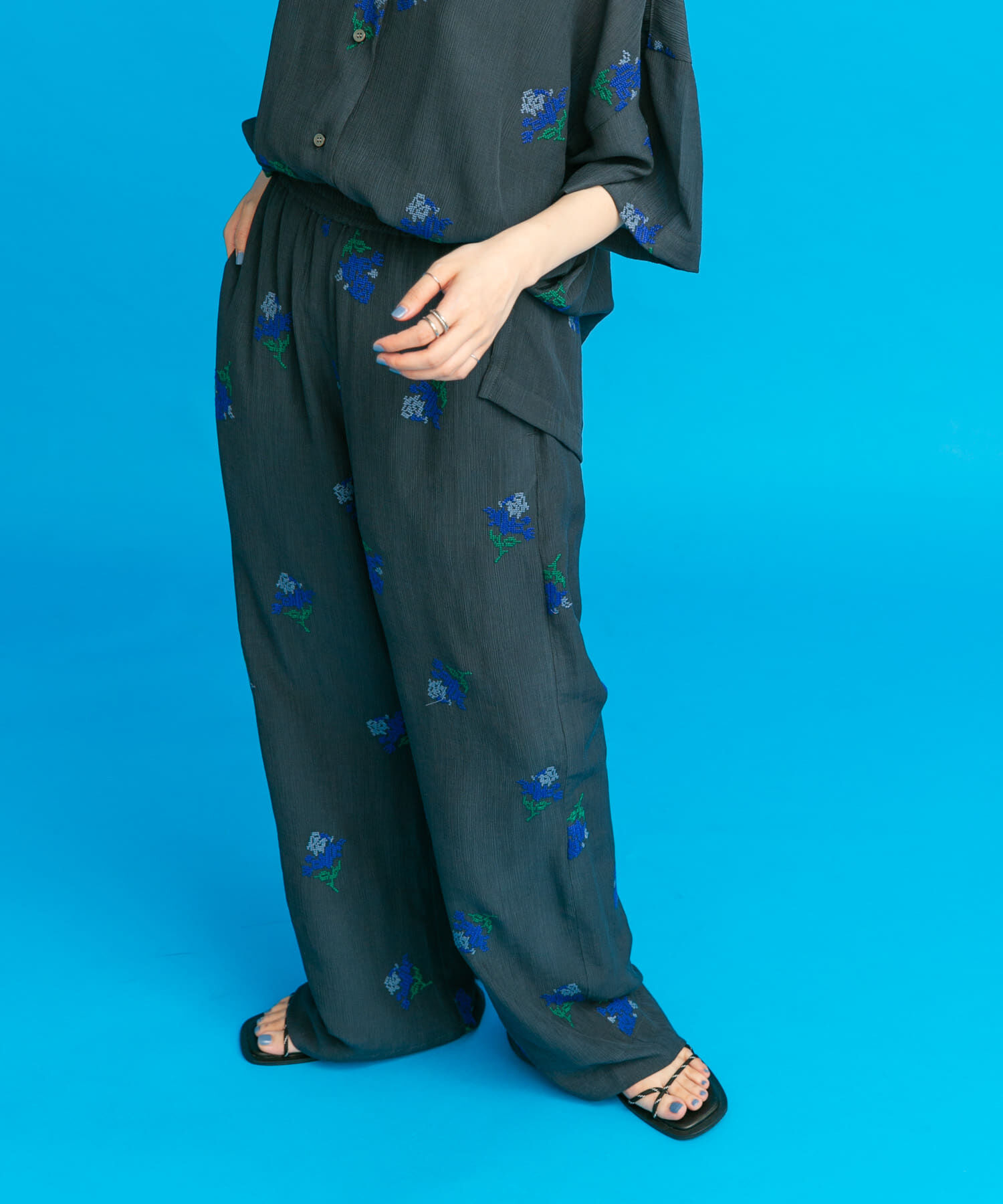  「エンブロイダリーイージーパンツ」|その他|