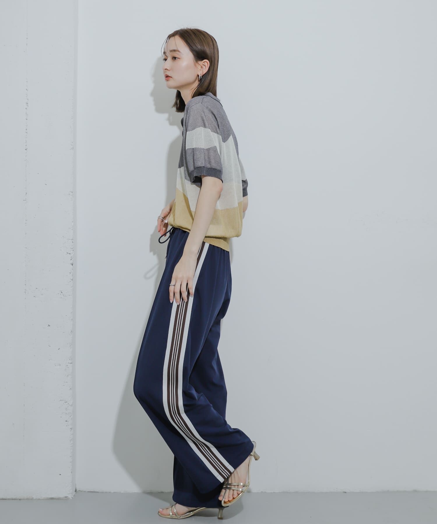 SENSE OF PLACE by URBAN RESEARCH「ニュアンスジャガードシアーセーター」|Tシャツ・カットソー|