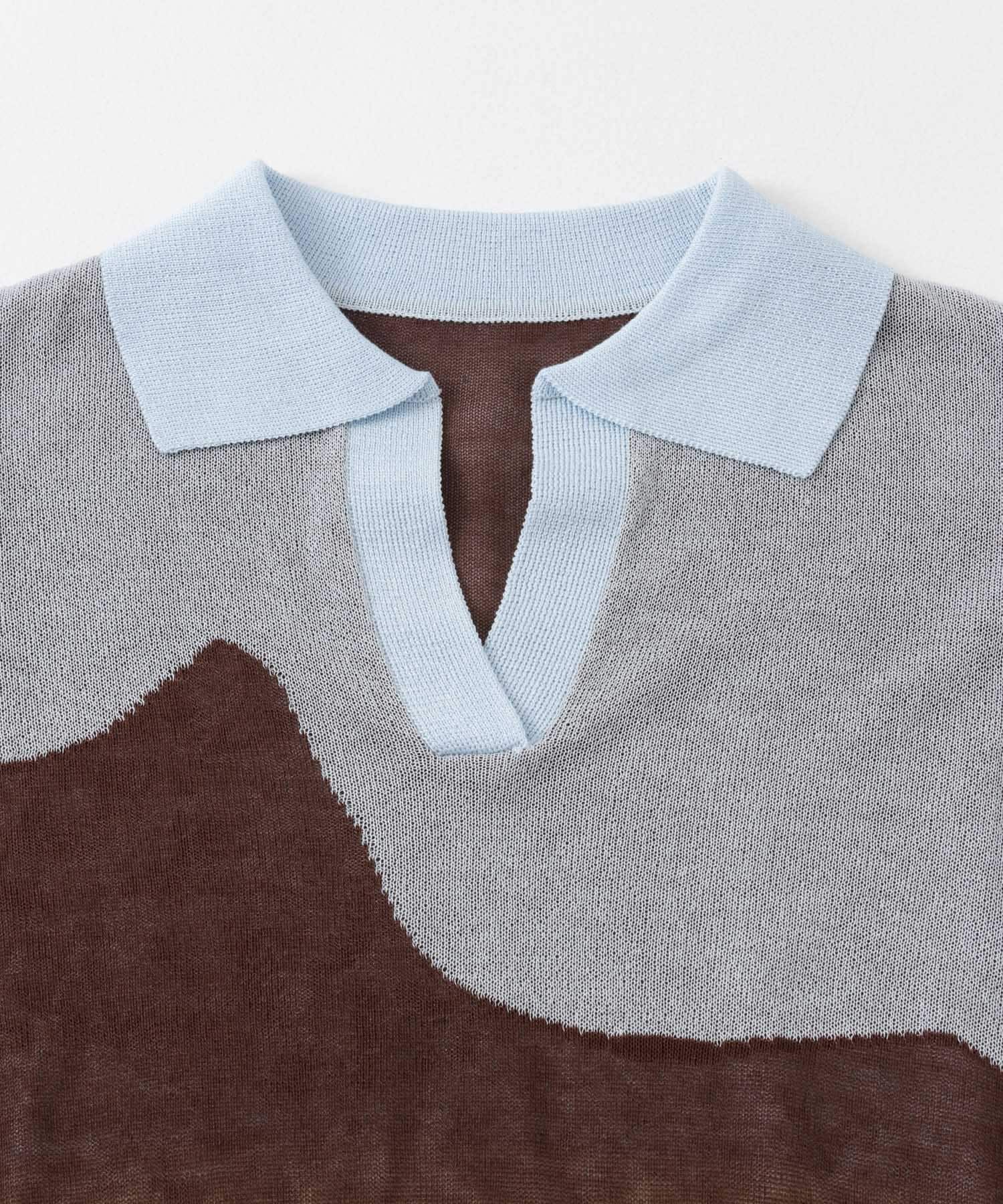 SENSE OF PLACE by URBAN RESEARCH「ニュアンスジャガードシアーセーター」|Tシャツ・カットソー|