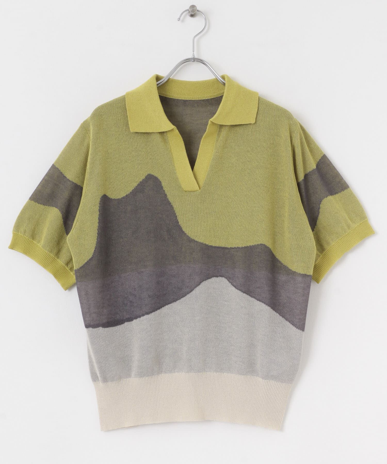 SENSE OF PLACE by URBAN RESEARCH「ニュアンスジャガードシアーセーター」|Tシャツ・カットソー|