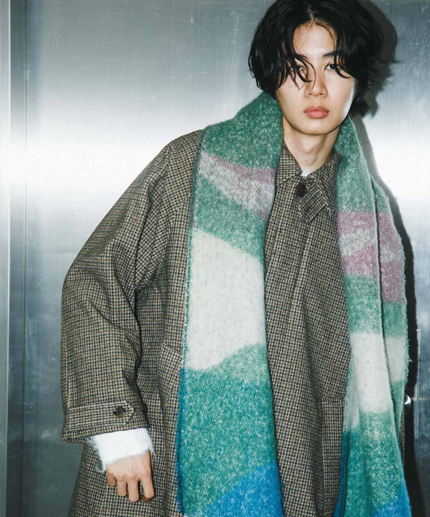 SENSE OF PLACE by URBAN RESEARCH「『ユニセックス』バルマカーンルーズコート」|ノーカラーコート|