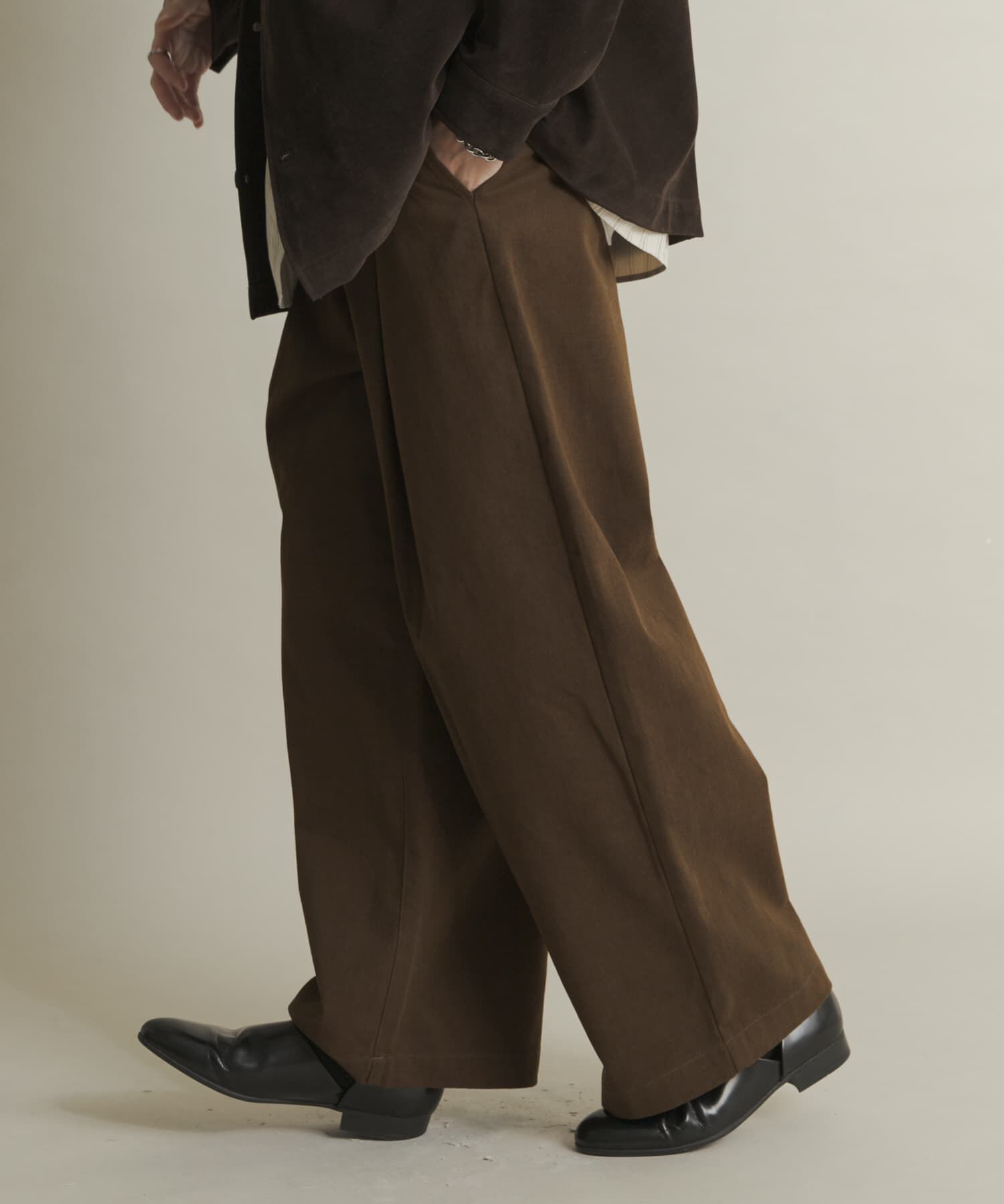 SENSE OF PLACE by URBAN RESEARCH「ボリュームタックワイドパンツ」|その他|