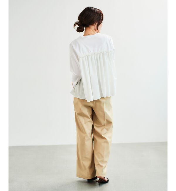 le.coeur blanc「ビスチェライクドッキングプルオーバー」|Tシャツ・カットソー|