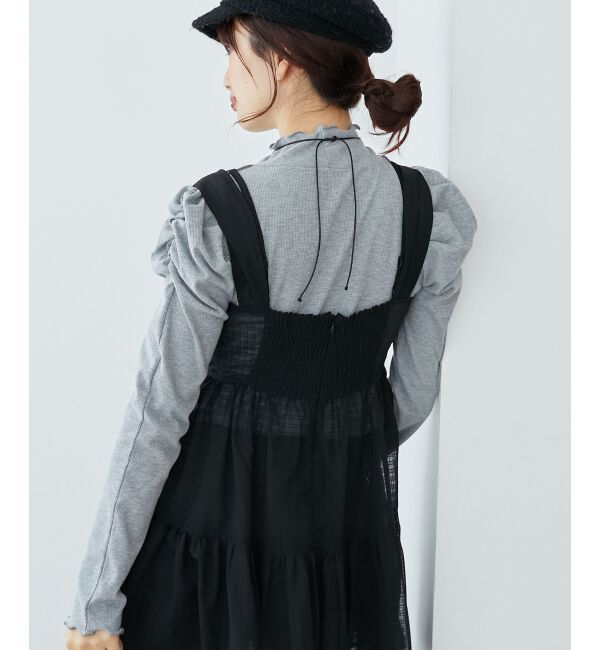 MAJESTICLEGON「Ladyライクパワショルトップス」|Tシャツ・カットソー|