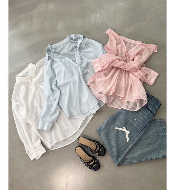  「2wayミディシャツ」|シャツ・ブラウス|