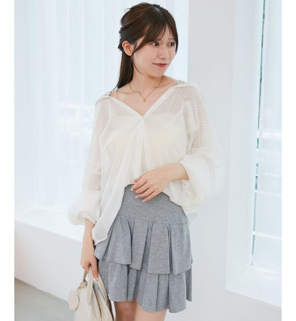  「2wayミディシャツ」|シャツ・ブラウス|