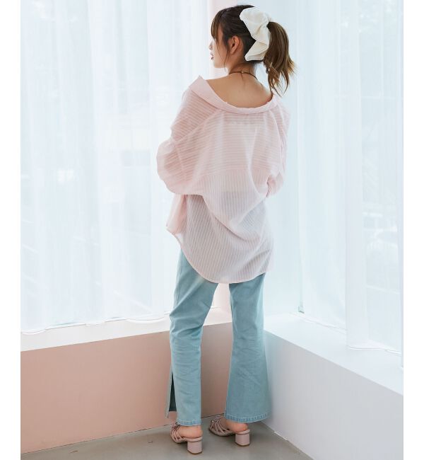  「2wayミディシャツ」|シャツ・ブラウス|