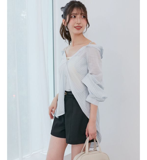  「2wayミディシャツ」|シャツ・ブラウス|