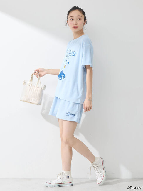 earth music&ecology「ドナルド/SET2点プルオーバー&times;ショートパンツ」|オールインワン|