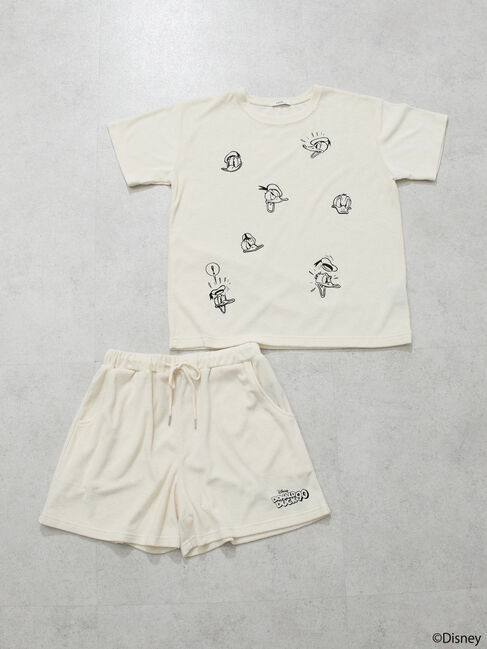 earth music&ecology「ドナルド/SET2点プルオーバー&times;ショートパンツ」|オールインワン|