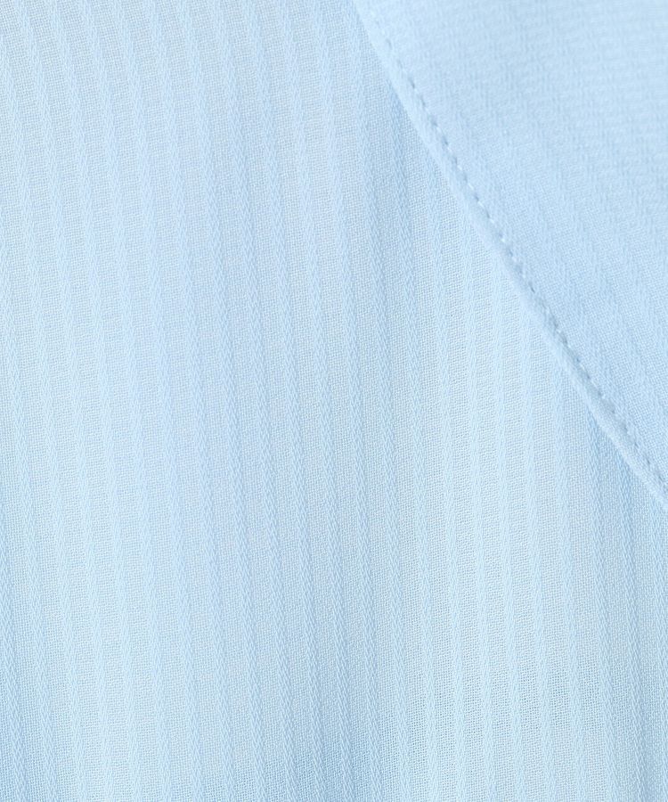 earth music&ecology「フロントチュールフリルクロップドシャツ」|シャツ・ブラウス|