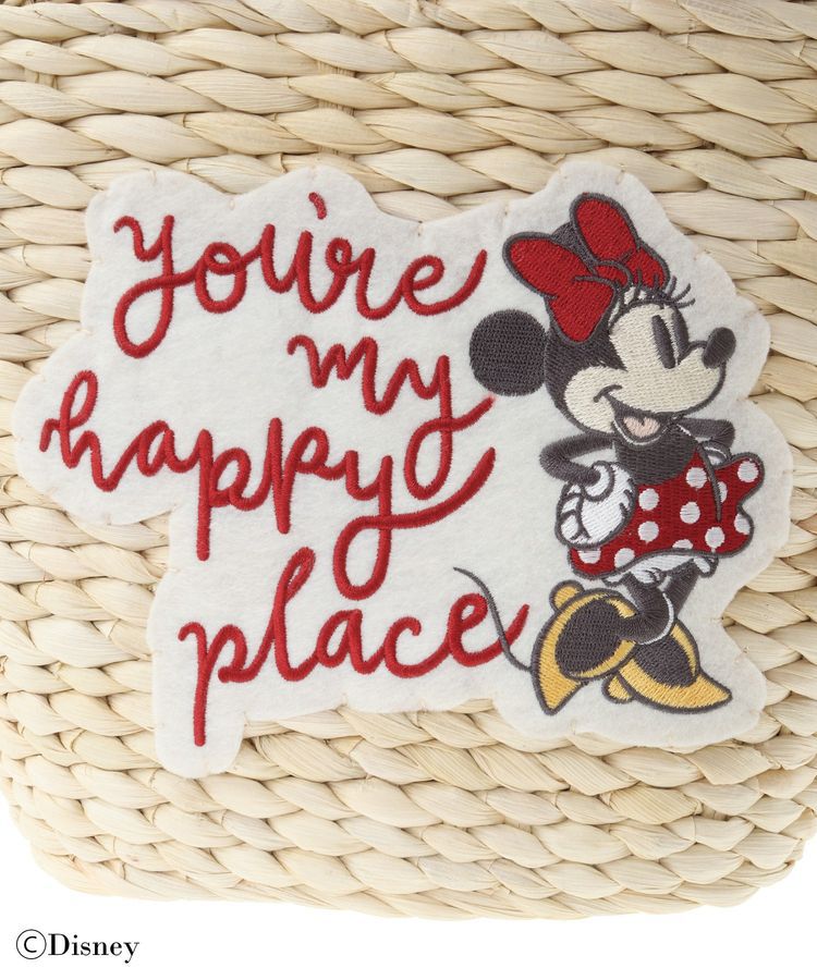 Maison de FLEUR「Minnie Mouse/フリルハンドルカゴバッグ」|ハンドバッグ|