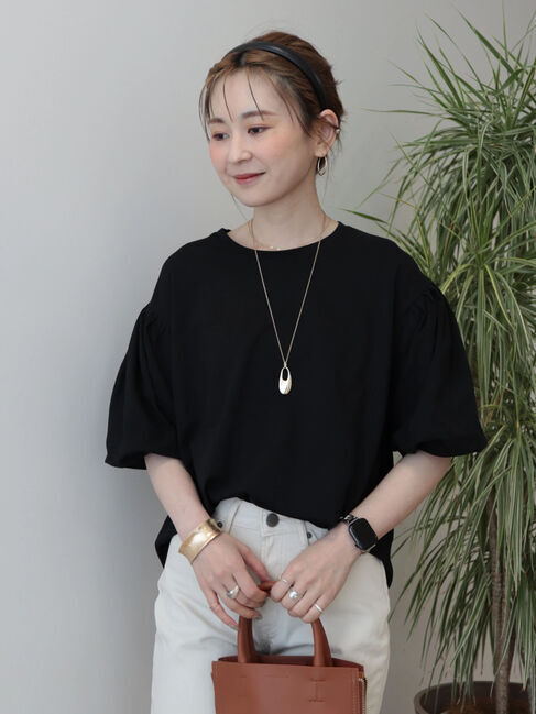 AMERICAN HOLIC「ボリュームスリーブカットプルオーバー」|Tシャツ・カットソー|