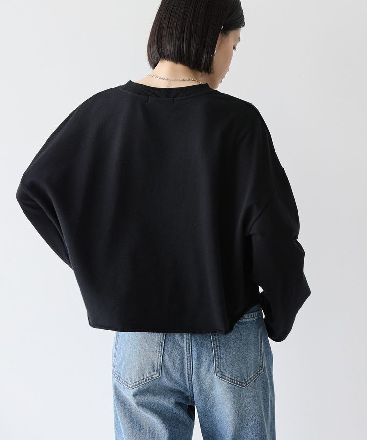 AMERICAN HOLIC「ミニ裏毛タックスリーブショートプルオーバー1」|スウェット・ジャージ|