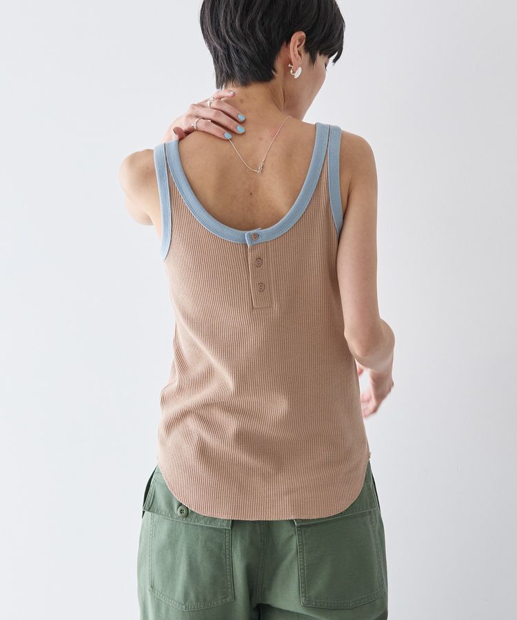AMERICAN HOLIC「ワッフル2WAYタンクトップ」|インナー|