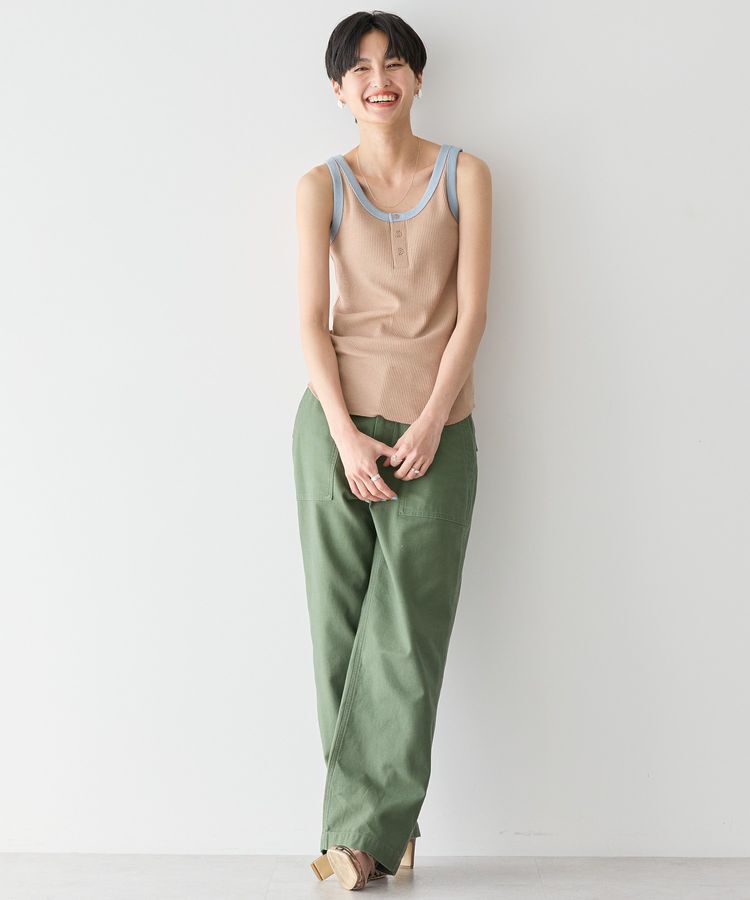 AMERICAN HOLIC「ワッフル2WAYタンクトップ」|インナー|