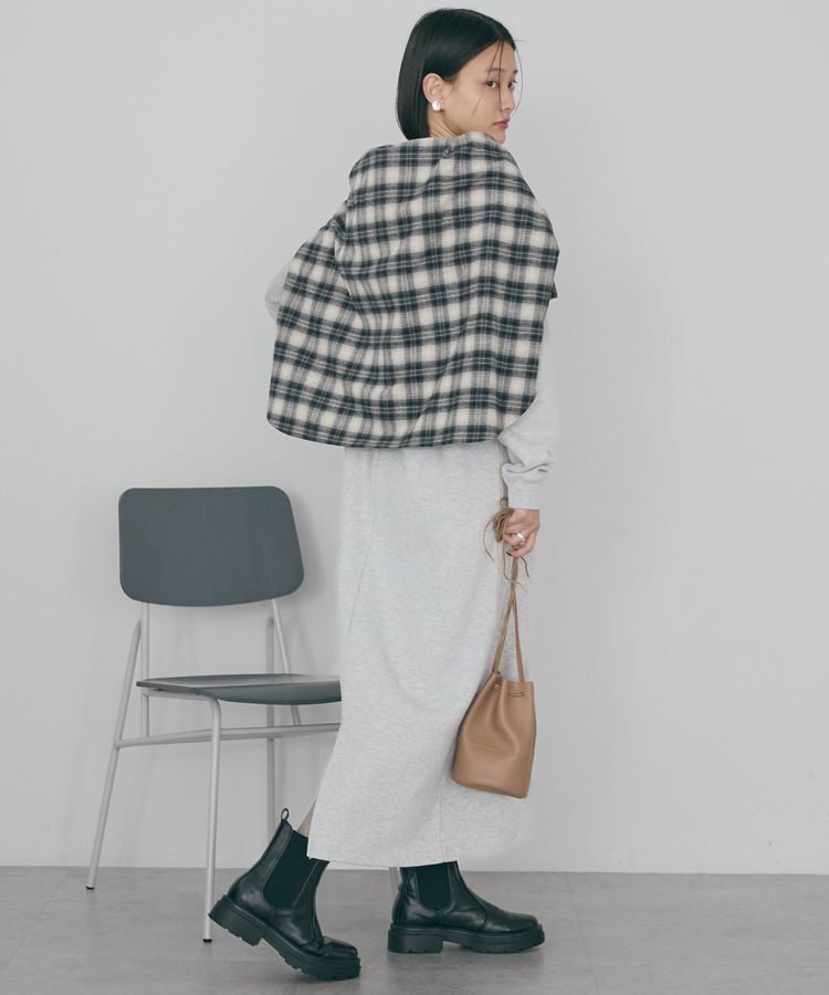 AMERICAN HOLIC「スムース起毛ボックスシルエットワンピース」|ワンピース|